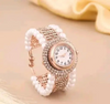 Pearl Diamond Bracelet Watch